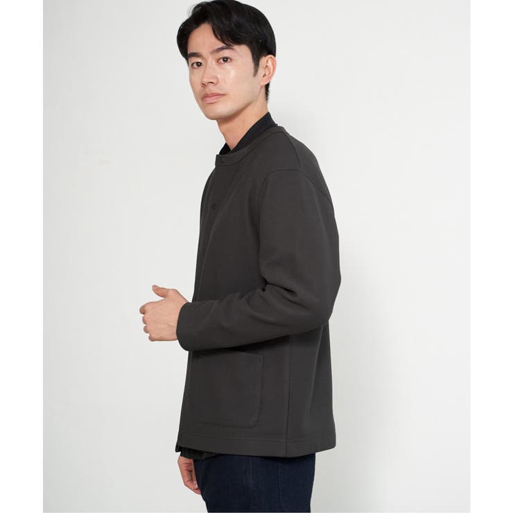 【親子コーデ】ボンディングクルーネックカーディガン | ikka  | 詳細画像14 