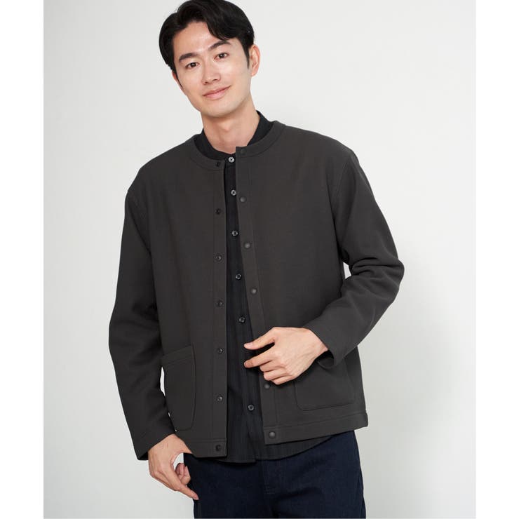 【親子コーデ】ボンディングクルーネックカーディガン | ikka  | 詳細画像16 