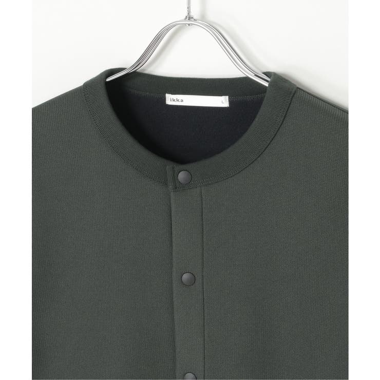 【親子コーデ】ボンディングクルーネックカーディガン | ikka  | 詳細画像22 