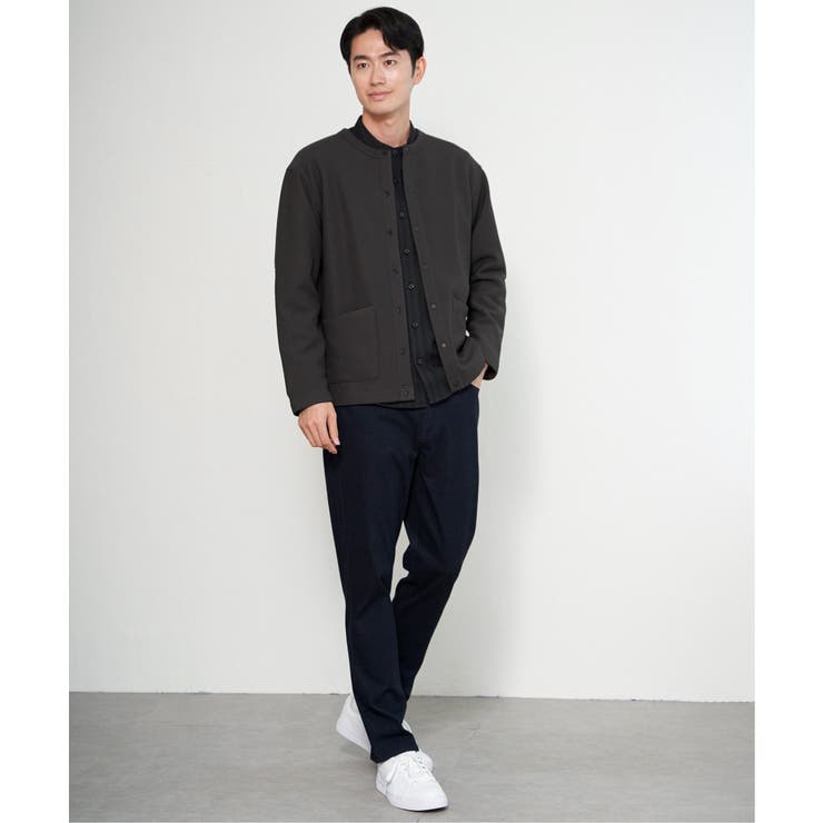 【親子コーデ】ボンディングクルーネックカーディガン | ikka  | 詳細画像3 