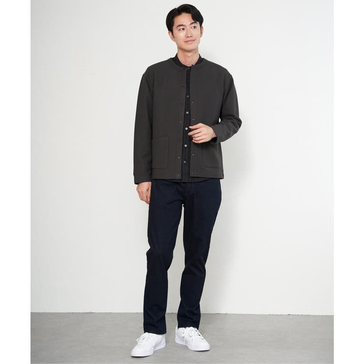 【親子コーデ】ボンディングクルーネックカーディガン | ikka  | 詳細画像4 