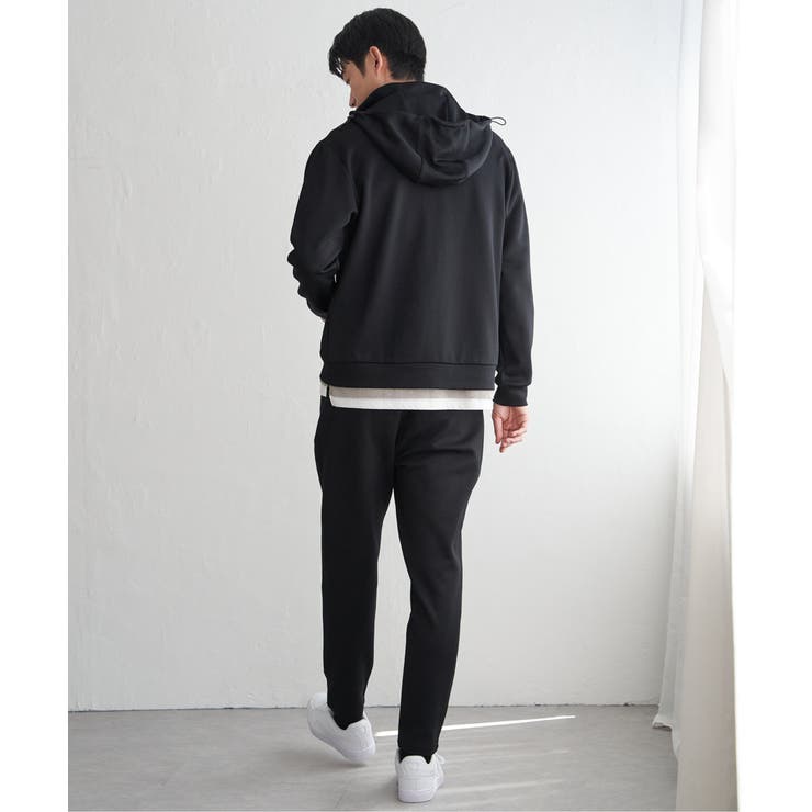 【セットアップ対応】ダブルフェイスカノコ2wayジップパーカ | ikka  | 詳細画像13 