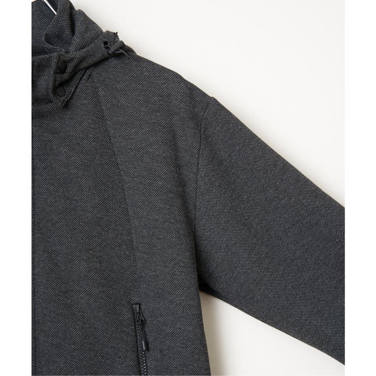 【セットアップ対応】ダブルフェイスカノコ2wayジップパーカ | ikka  | 詳細画像16 