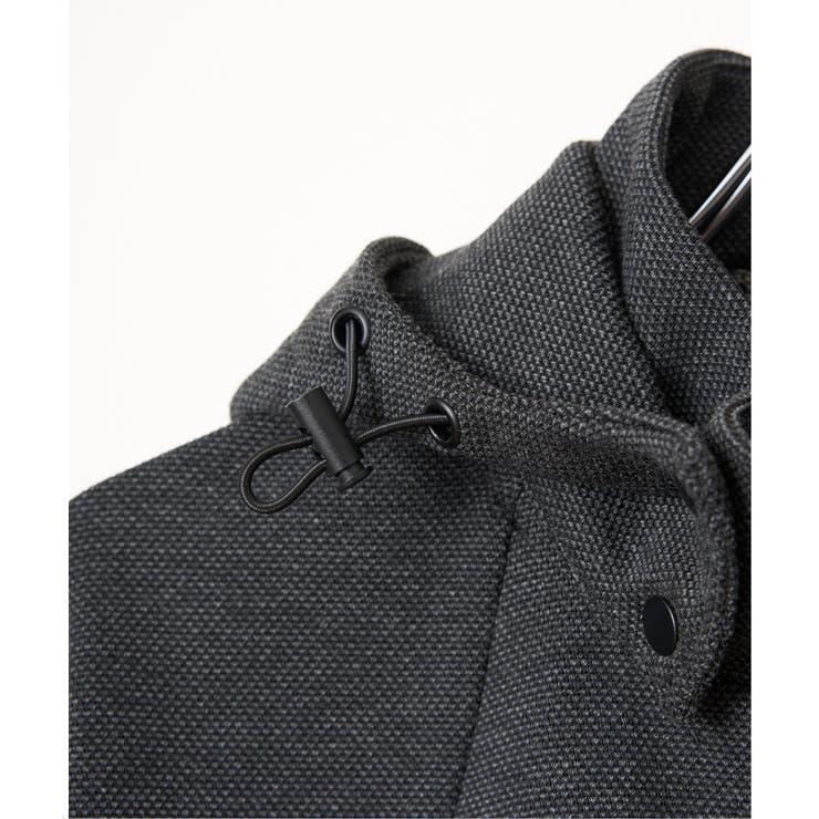 【セットアップ対応】ダブルフェイスカノコ2wayジップパーカ | ikka  | 詳細画像23 