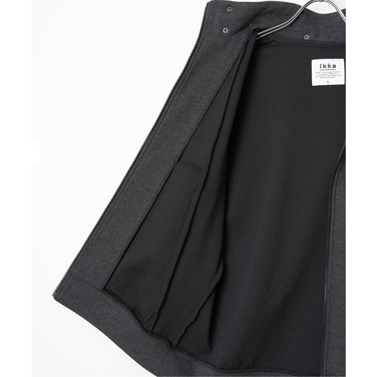【セットアップ対応】ダブルフェイスカノコ2wayジップパーカ | ikka  | 詳細画像29 