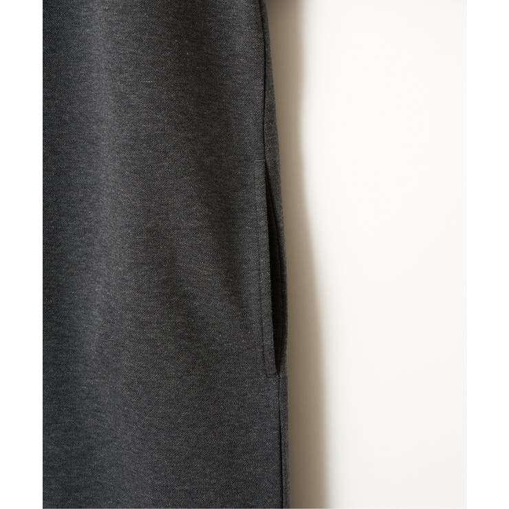 【洗濯機で洗える】鹿の子ダンボールフーディガン | ikka  | 詳細画像13 