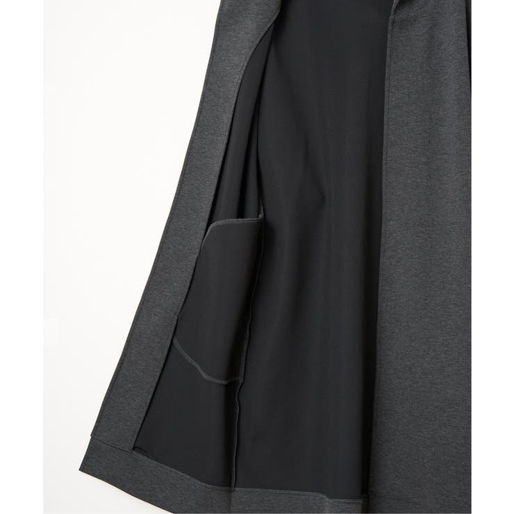 【洗濯機で洗える】鹿の子ダンボールフーディガン | ikka  | 詳細画像14 