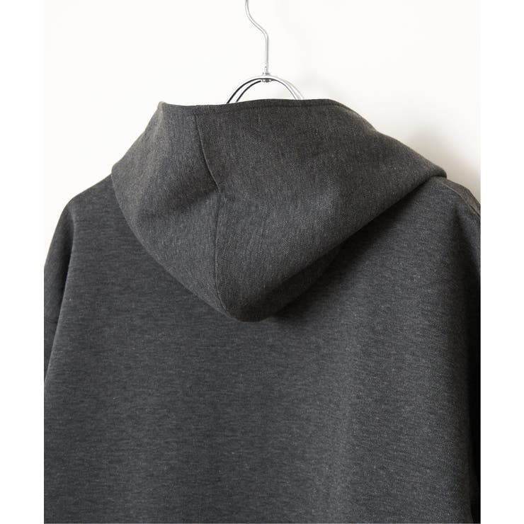 【洗濯機で洗える】鹿の子ダンボールフーディガン | ikka  | 詳細画像16 