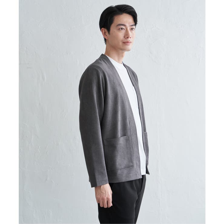 スエードカーデインナーセット | ikka  | 詳細画像13 