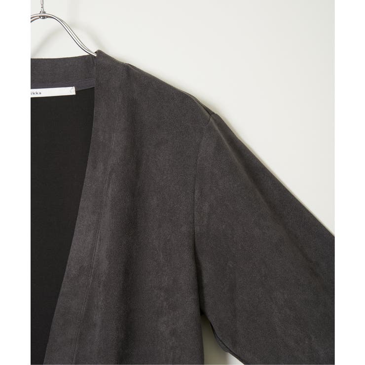 スエードカーデインナーセット | ikka  | 詳細画像18 