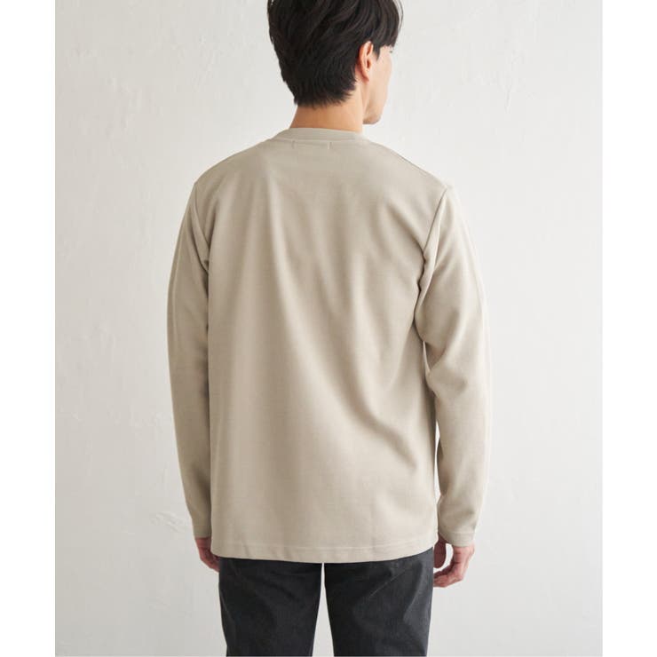 ダブルフェイスDRY鹿の子カーディガン | ikka  | 詳細画像24 