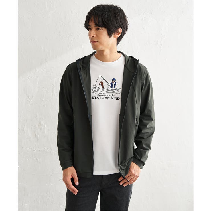 【吸水速乾／UVカット】ドライメッシュZIPパーカ | ikka  | 詳細画像21 