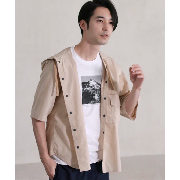 リップストップフードシャツ 品番 Ikaw Ikka イッカ のメンズファッション通販 Shoplist ショップリスト