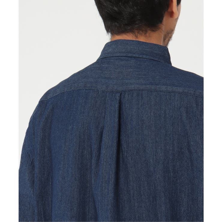 【WEB限定】BEVERLY HILLS POLO CLUB デニム半袖シャツ | ikka  | 詳細画像8