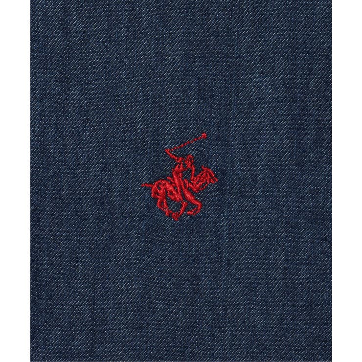 【WEB限定】BEVERLY HILLS POLO CLUB デニム半袖シャツ | ikka  | 詳細画像11