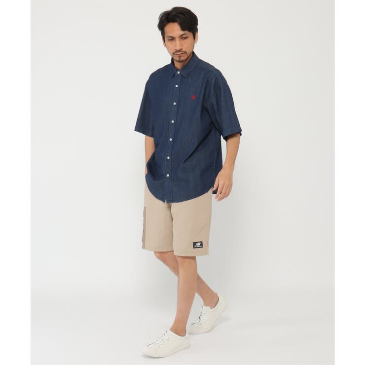 【WEB限定】BEVERLY HILLS POLO CLUB デニム半袖シャツ | ikka  | 詳細画像13