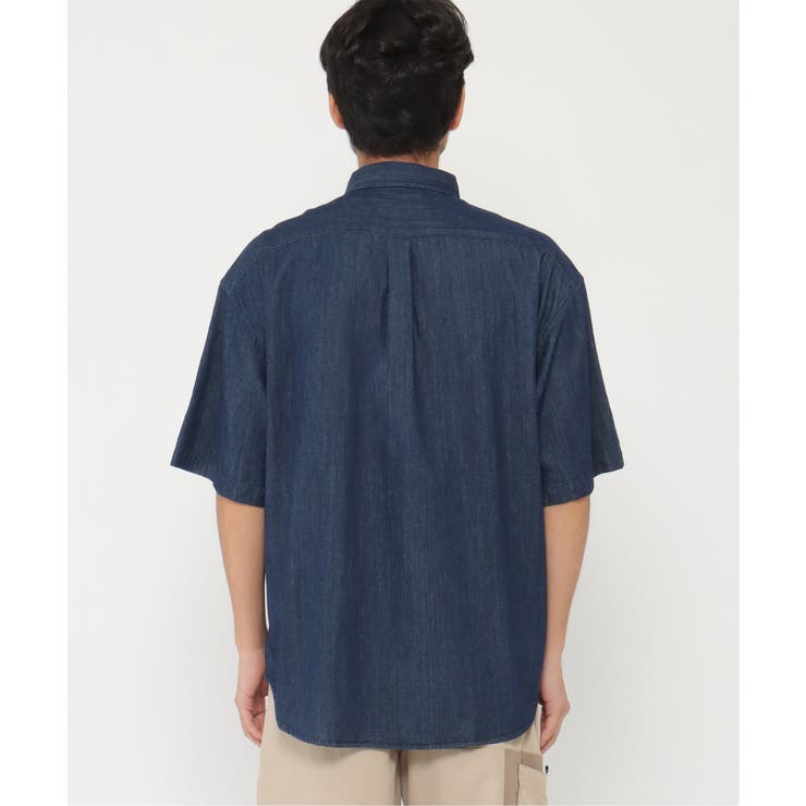 【WEB限定】BEVERLY HILLS POLO CLUB デニム半袖シャツ | ikka  | 詳細画像3