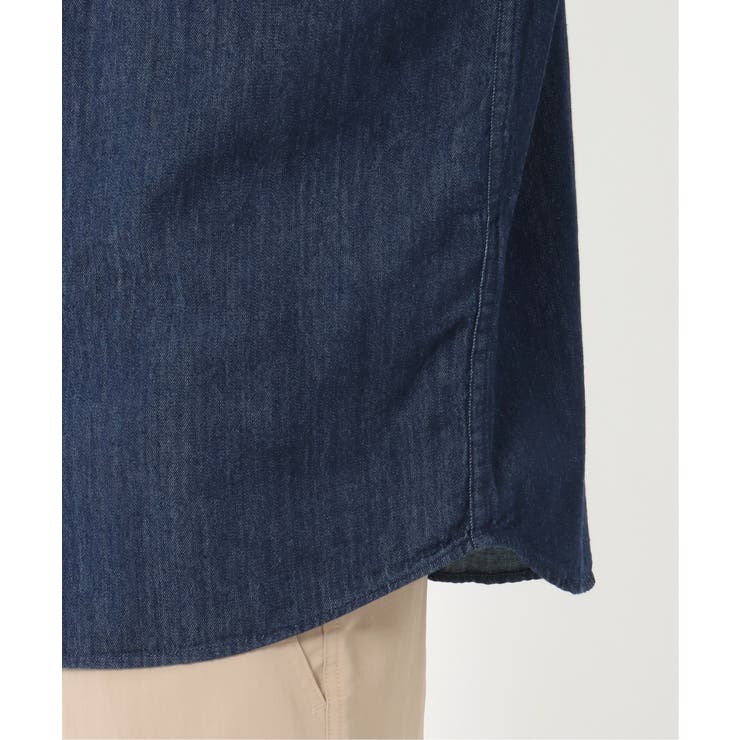 【WEB限定】BEVERLY HILLS POLO CLUB デニム半袖シャツ | ikka  | 詳細画像6