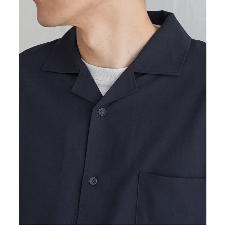 【セットアップ対応】Reflax(R) リラックスオープンカラーシャツ | ikka  | 詳細画像21 