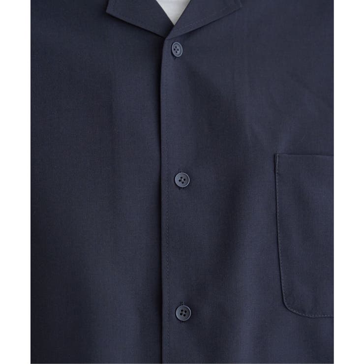 【セットアップ対応】Reflax(R) リラックスオープンカラーシャツ | ikka  | 詳細画像22 