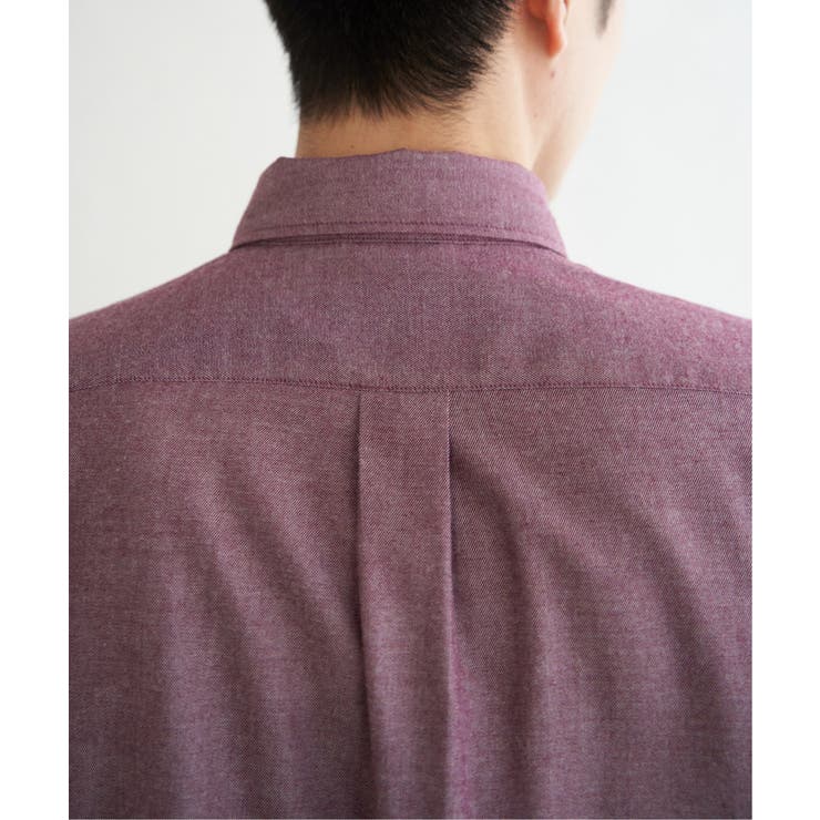 【芸能人着用】イージーケアネルスイスカラーボタンダウンシャツ | ikka  | 詳細画像22 