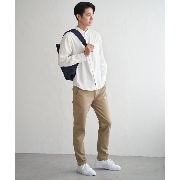 イージ?ケアネルバンドカラーシャツ | ikka  | 詳細画像9 