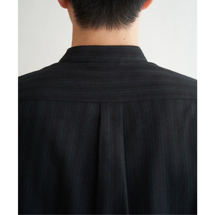 イージ?ケアネルバンドカラーシャツ | ikka  | 詳細画像21 