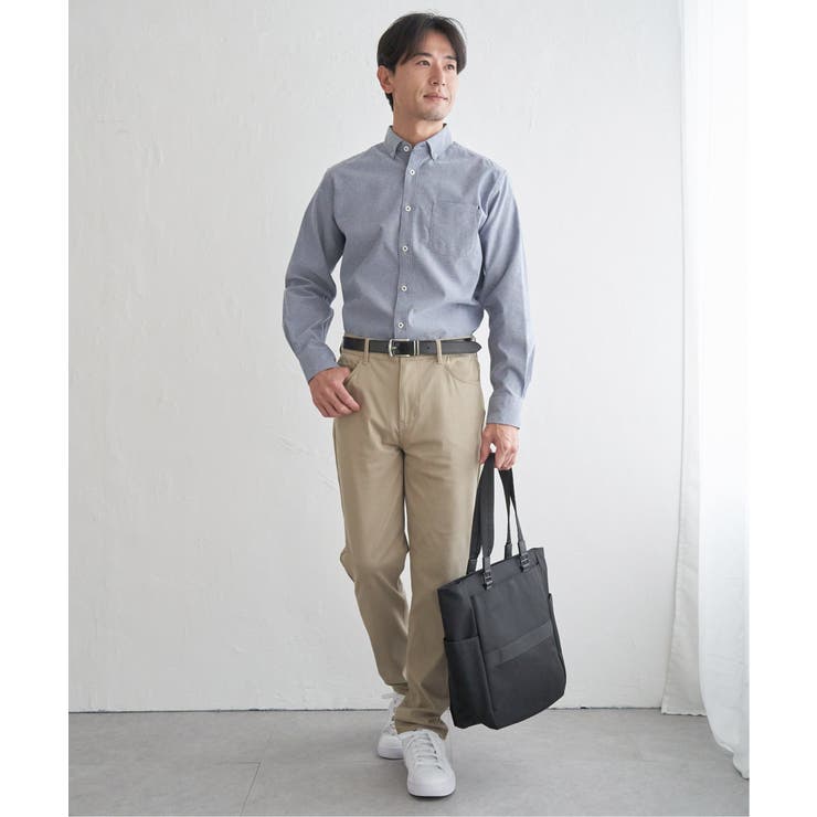 イージーケアソフトOXスイスカラーボタンダウンシャツ | ikka  | 詳細画像26 