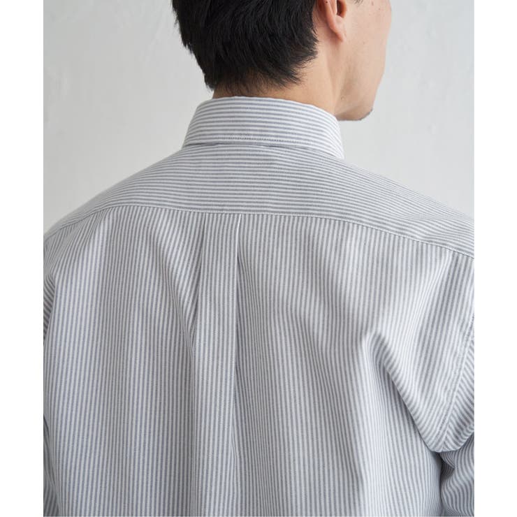 イージーケアソフトOXスイスカラーボタンダウンシャツ | ikka  | 詳細画像35 