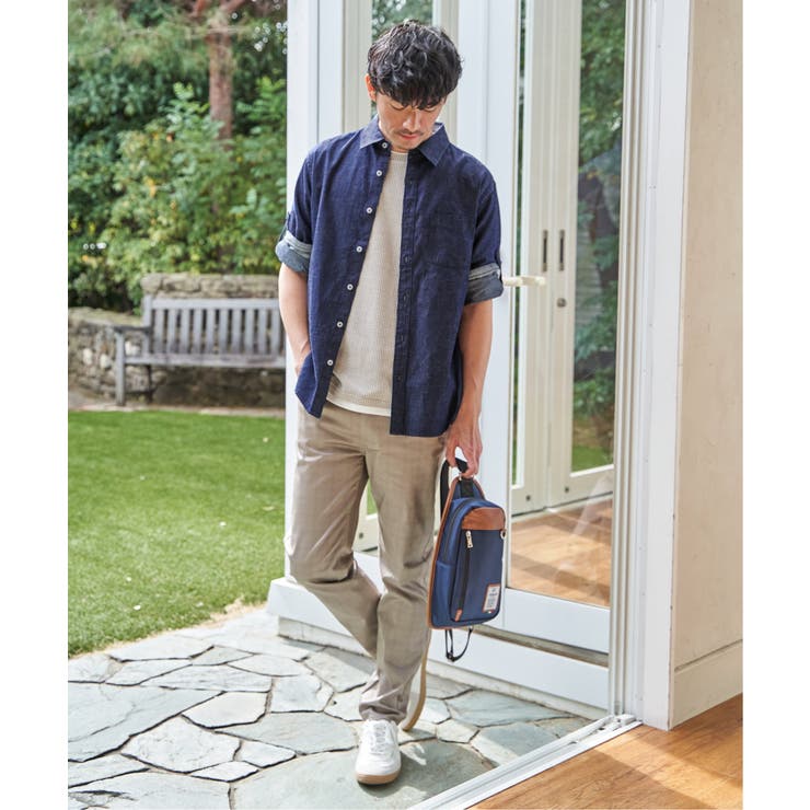 【吸水速乾】フレンチリネンMIX袖2WAYシャツ | ikka  | 詳細画像6 