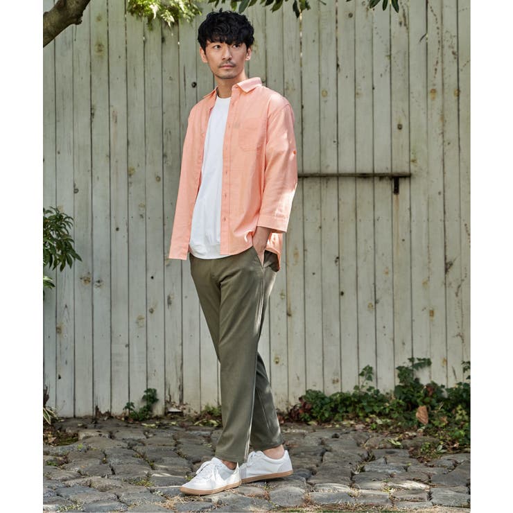 【吸水速乾】フレンチリネンMIX袖2WAYシャツ | ikka  | 詳細画像18 