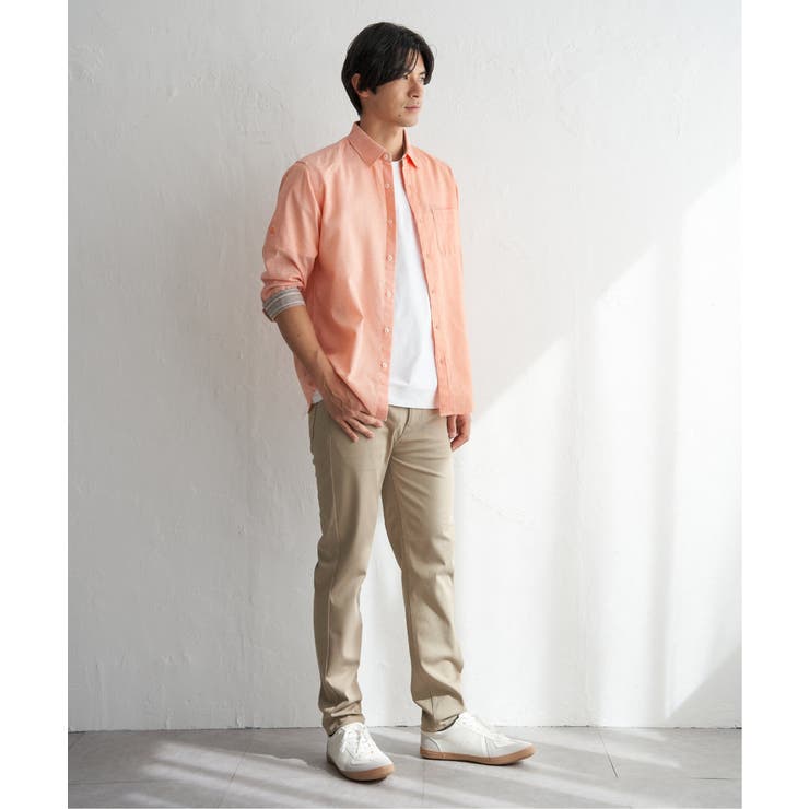 【吸水速乾】フレンチリネンMIX袖2WAYシャツ | ikka  | 詳細画像21 