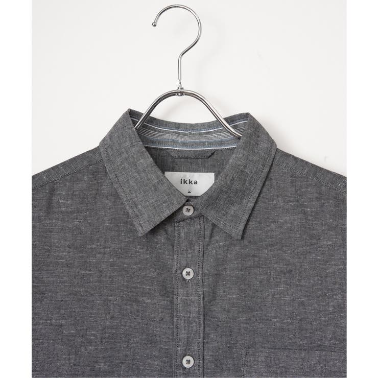 【吸水速乾】フレンチリネンMIX袖2WAYシャツ | ikka  | 詳細画像32 