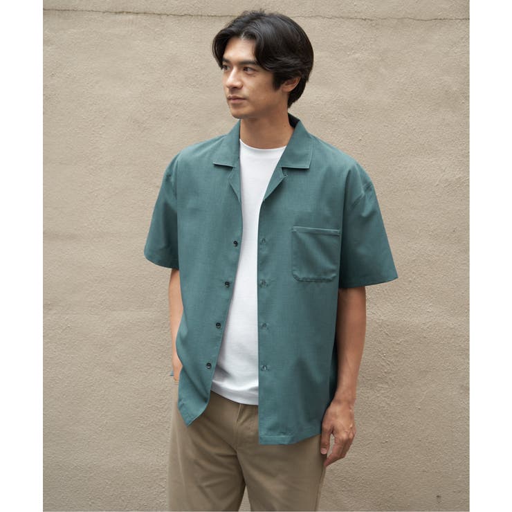 【MonoMax × 小泉孝太郎】Reflax(R)冷感UVオープンカラーシャツ… | ikka  | 詳細画像23 