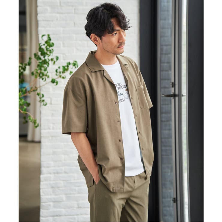 【MonoMax × 小泉孝太郎】Reflax(R)冷感UVオープンカラーシャツ… | ikka  | 詳細画像28 