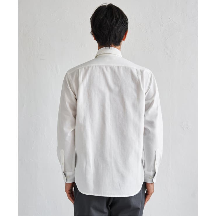 オックスブロックスグラデシャツ | ikka  | 詳細画像9 