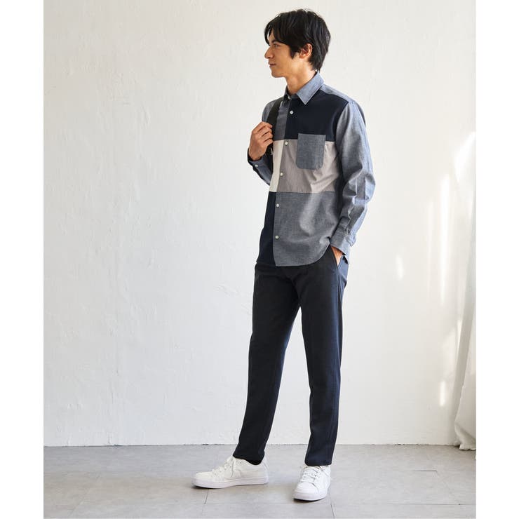オックスブロックスグラデシャツ | ikka  | 詳細画像7 