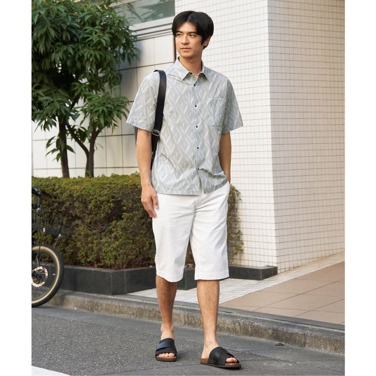 【接触冷感】GOKU楽 AIR冷感シャツ【セットアップ対応】 | ikka  | 詳細画像14 