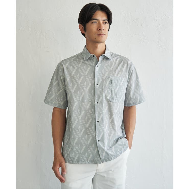 【接触冷感】GOKU楽 AIR冷感シャツ【セットアップ対応】 | ikka  | 詳細画像15 