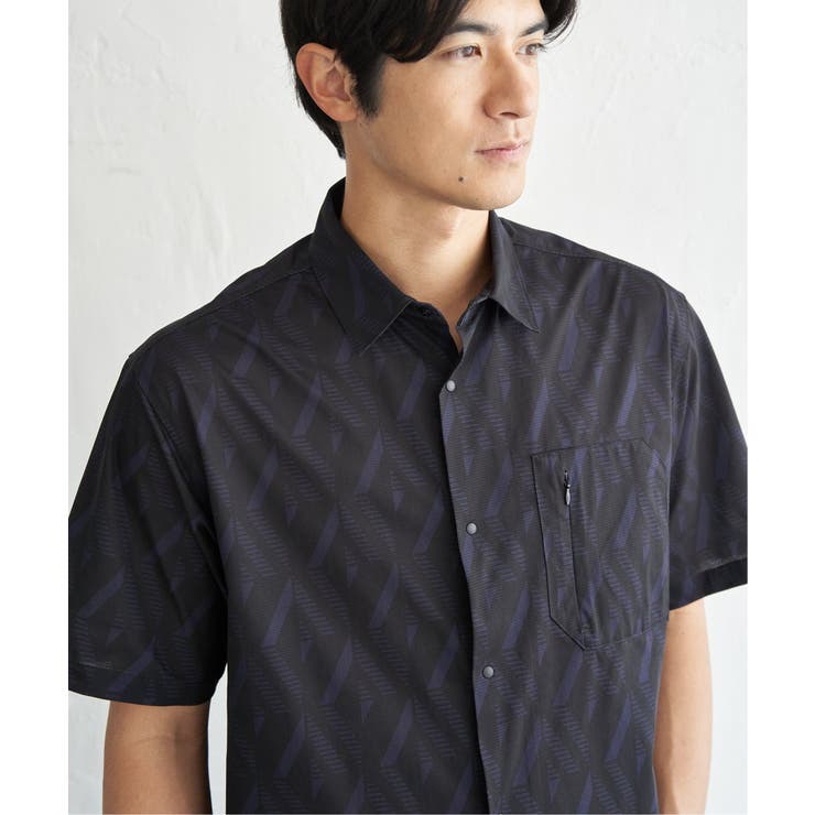 【接触冷感】GOKU楽 AIR冷感シャツ【セットアップ対応】 | ikka  | 詳細画像22 