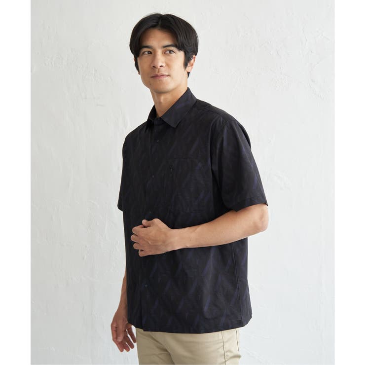 【接触冷感】GOKU楽 AIR冷感シャツ【セットアップ対応】 | ikka  | 詳細画像23 