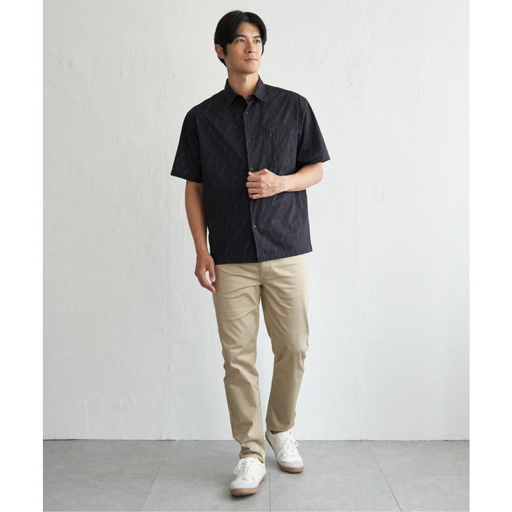 【接触冷感】GOKU楽 AIR冷感シャツ【セットアップ対応】 | ikka  | 詳細画像25 
