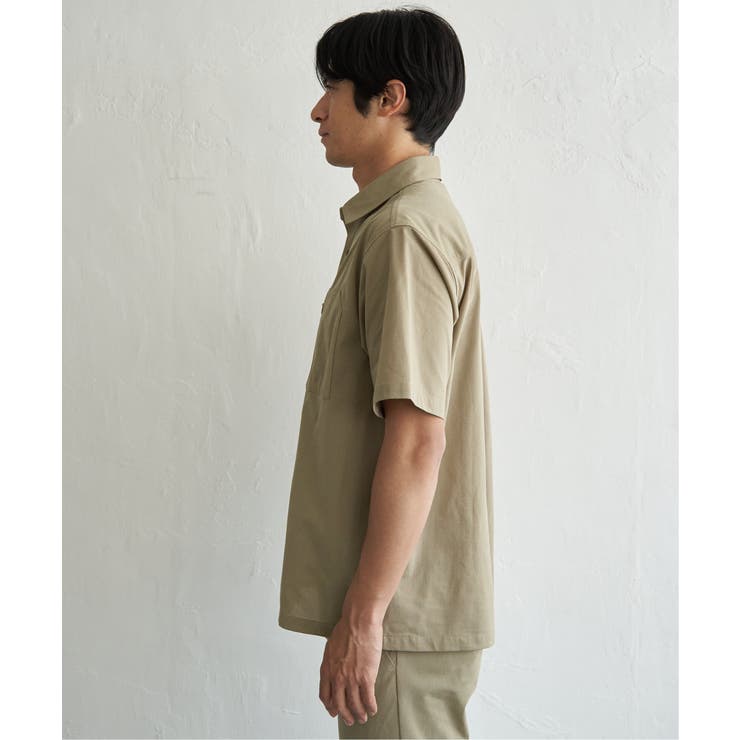 【接触冷感】GOKU楽 AIR冷感シャツ【セットアップ対応】 | ikka  | 詳細画像29 