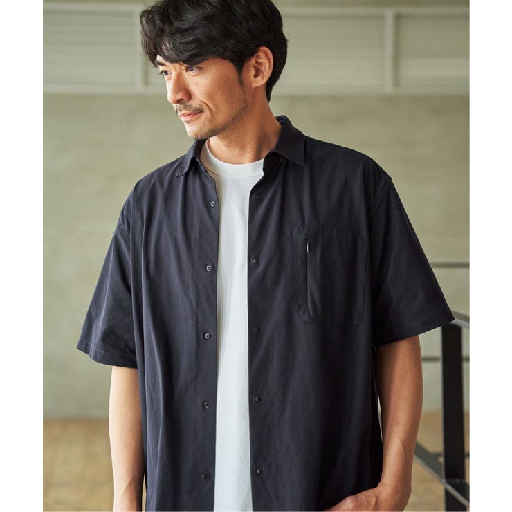 【接触冷感】GOKU楽 AIR冷感シャツ【セットアップ対応】 | ikka  | 詳細画像4 