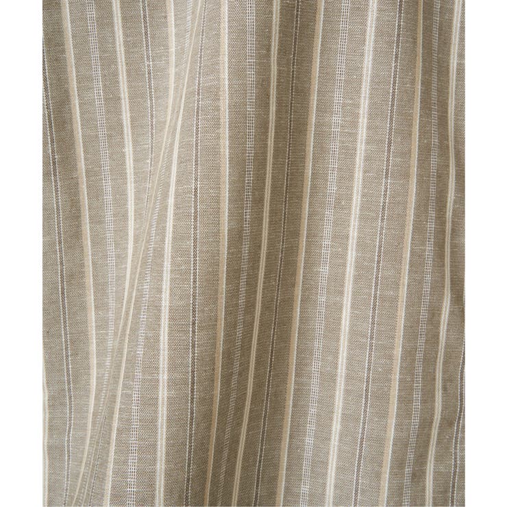 【吸水速乾】フレンチリネンMIX袖2WAYストライプシャツ | ikka  | 詳細画像28 