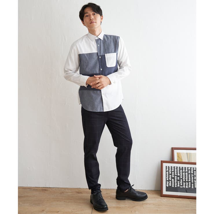 GOKU楽パンツ EASY STRETCH チェック5ポケット | ikka  | 詳細画像8 