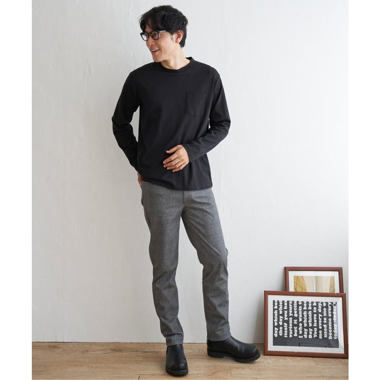 GOKU楽パンツ EASY STRETCH チェック5ポケット | ikka  | 詳細画像9 