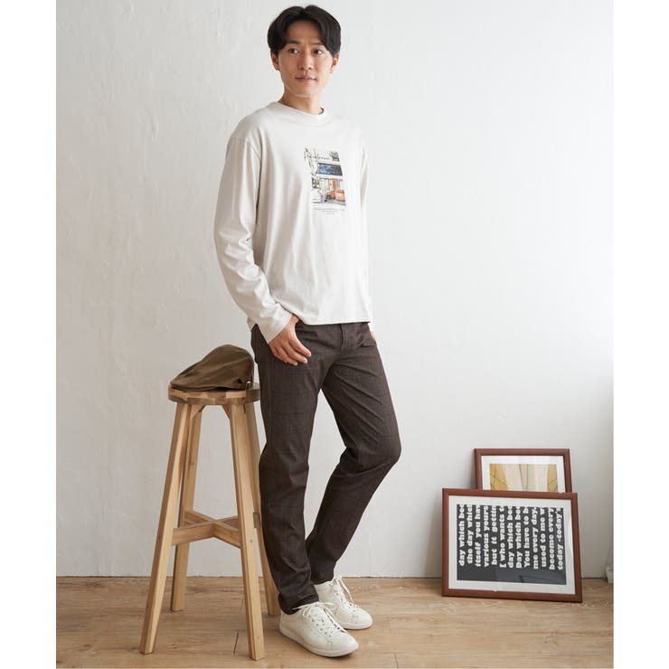 GOKU楽パンツ EASY STRETCH チェック5ポケット | ikka  | 詳細画像17 