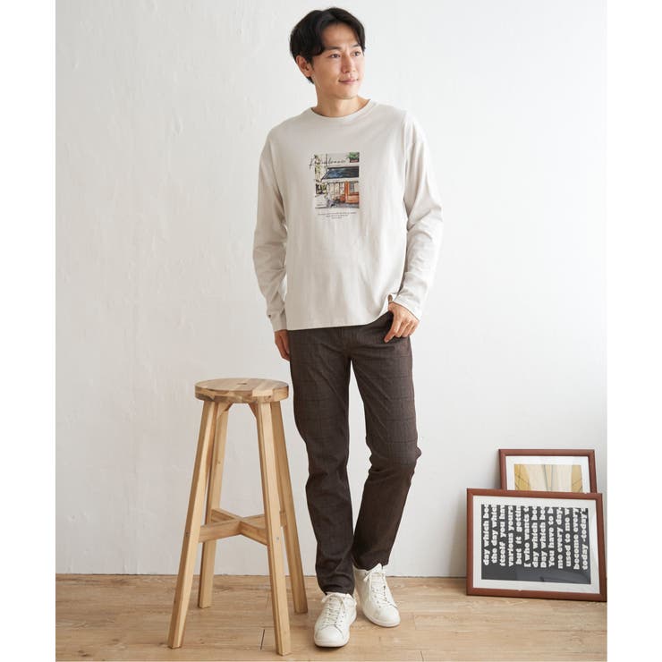 GOKU楽パンツ EASY STRETCH チェック5ポケット | ikka  | 詳細画像18 