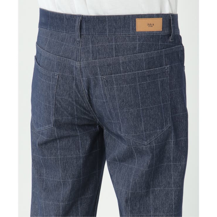 GOKU楽パンツ EASY STRETCH チェック5ポケット | ikka  | 詳細画像23 